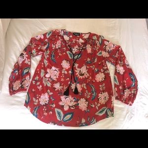 Sundance Top- Feathers by Tolani - SZ L